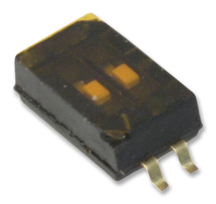 TDA02H0SB1 SWITCH DIP SEALED 2POS SMD C&K COMPONENTS