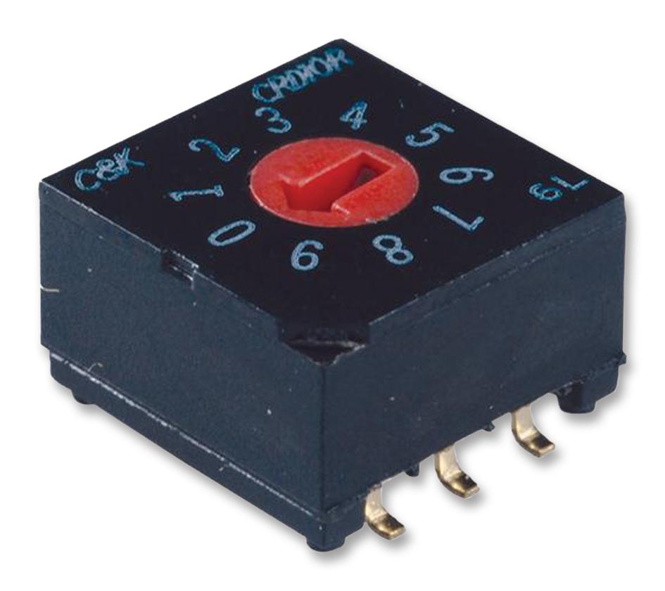 CRD16RM0CB SWITCH ROTARY DIP HEX FLUSH 20V C&K COMPONENTS