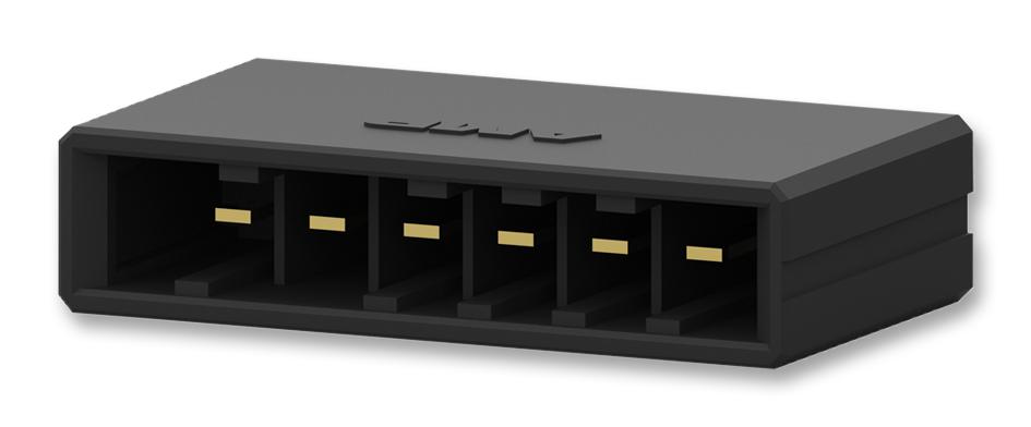1-316133-3 CONNECTOR, HEADER, 6POS, 1ROW, 5.08MM AMP - TE CONNECTIVITY