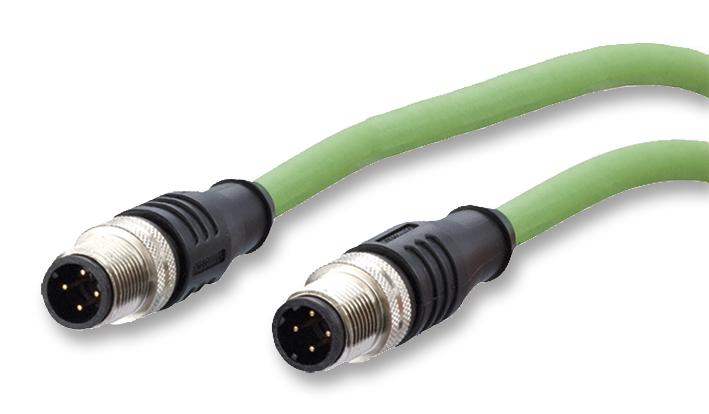 142M1D11020 SENSOR CABLE, M12 PLUG 4POS-PLUG, 2M METZ CONNECT
