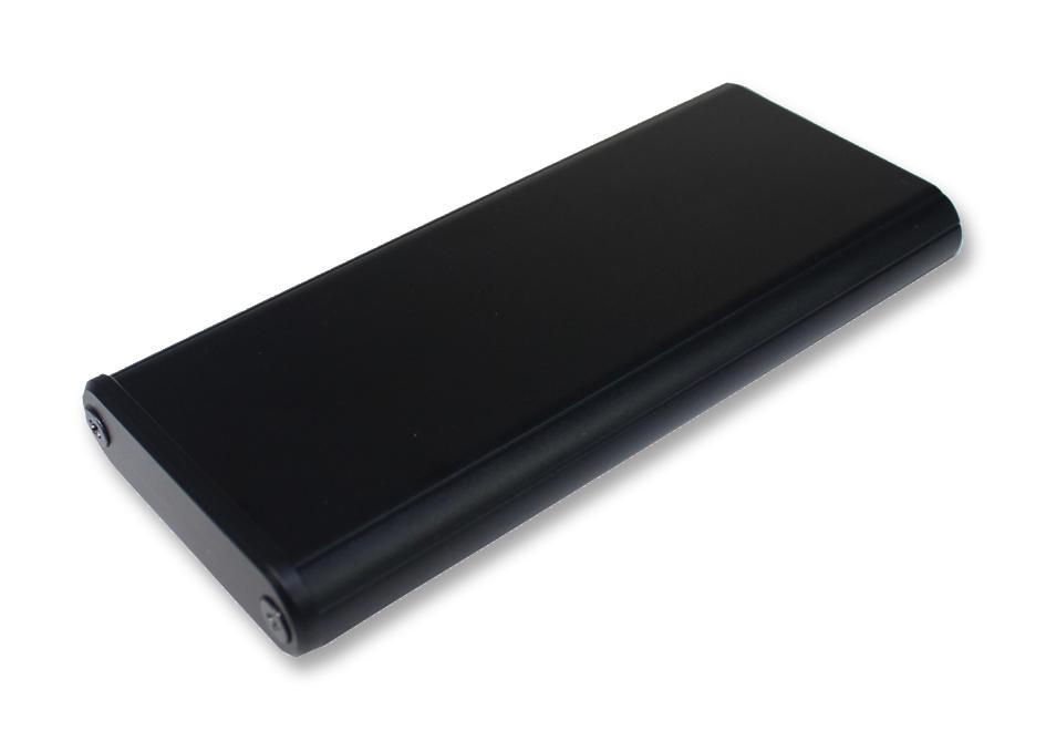MXA1-5-11BBP PCB BOX ENCLOSURE, ALUMINIUM, BLACK TAKACHI