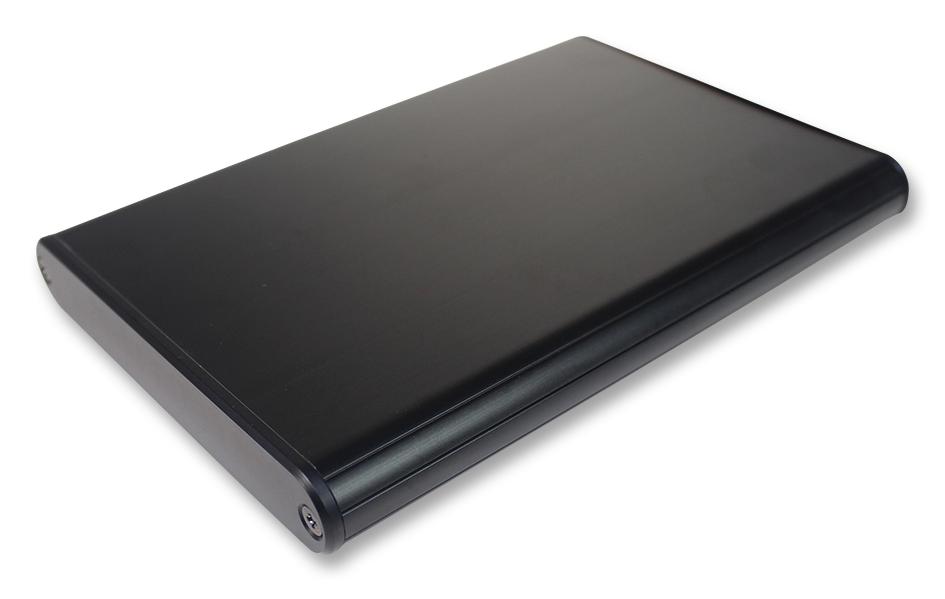 MXA2-10-14BBP PCB BOX ENCLOSURE, ALUMINIUM, BLACK TAKACHI