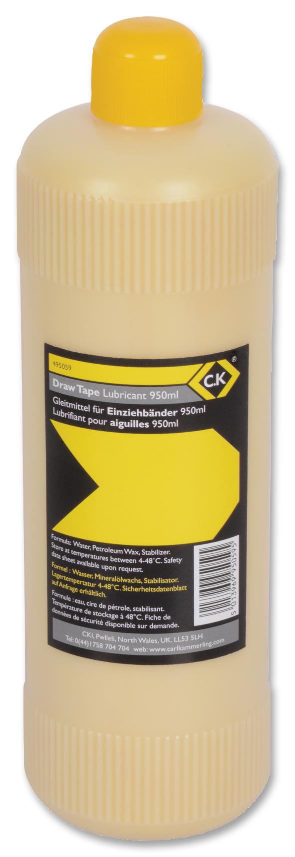 495059 LUBRICANT, FLUID, BOTTLE, 950ML CK TOOLS