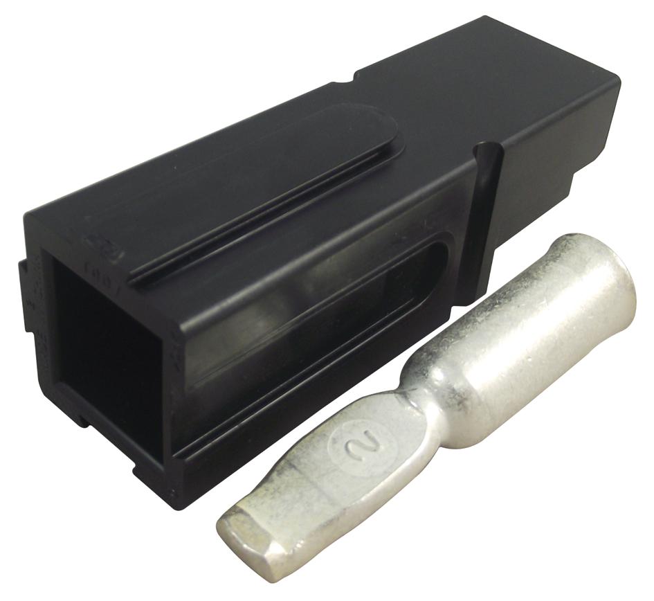 1604002-2 CONN, RECTNGLR, PLUG/RCPT, 1POS, CABLE AMP - TE CONNECTIVITY