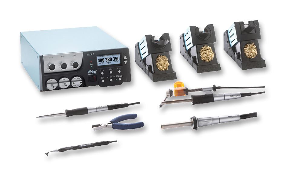 WXR 3031 REWORK STATION, 3-CH, 230V WELLER