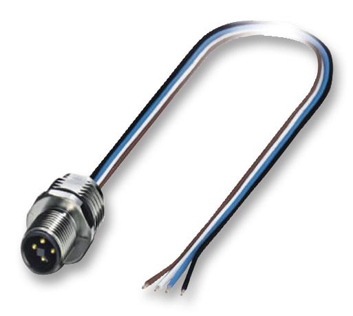 SACC-E-M12MST-4CON-M16/0,5 SENSOR LEAD, M12 PLUG, 4POS PHOENIX CONTACT