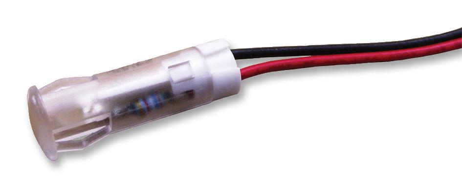 QS63XXW24 INDICATOR, LED PANEL MNT, 6MM, WHITE APEM