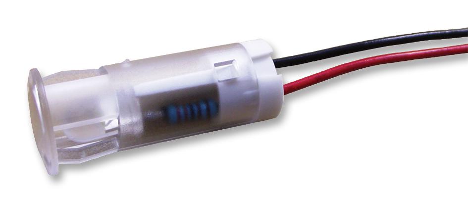 QS103XXHW110 INDICATOR, LED PANEL MNT, 10MM, WHITE APEM