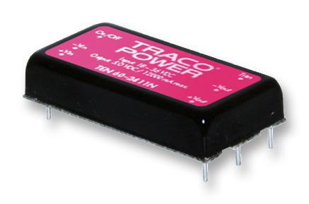 TEN 60-2411N DC-DC CONVERTER, 5V, 12A TRACO POWER