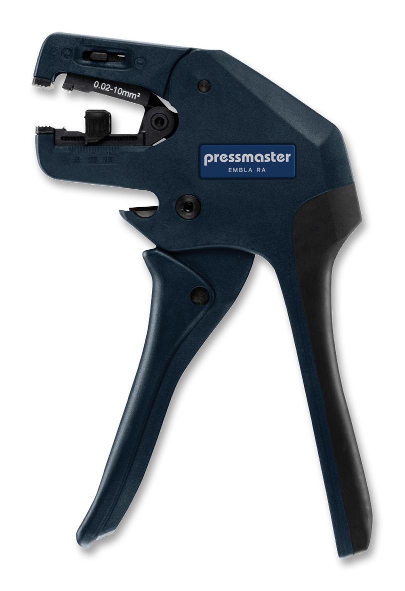 4320-1017 STRIPPING TOOL, R/A, 0.1MM2 TO 4MM2 PRESSMASTER