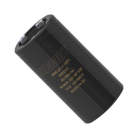 ALS60A272NM550 CAP, 2700µF, 550V, ALU ELEC, SCREW KEMET