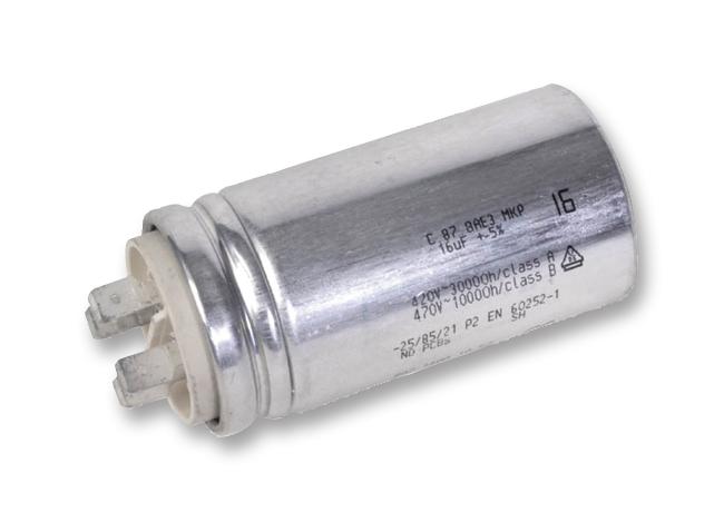 C878BF34800SA0J CAP, 8µF, 500VAC, 5%, PP, CAN KEMET