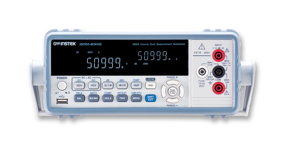 GDM-8342 USB+GPIB DIGITAL MULTIMETER, BENCH, 4 3/4 DIGIT GW INSTEK