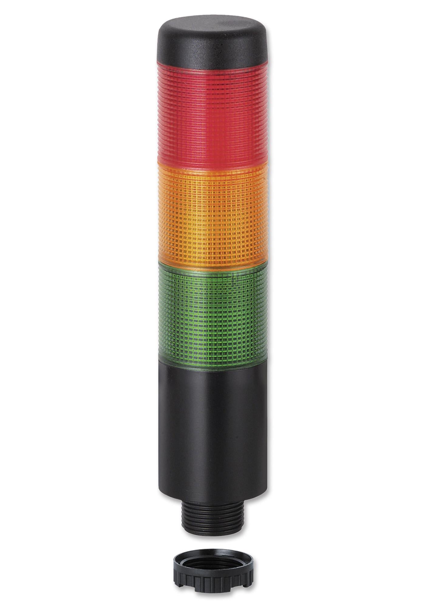 69821075 SIGNAL INDICATOR, GREEN/YELLOW/RED, 24V WERMA