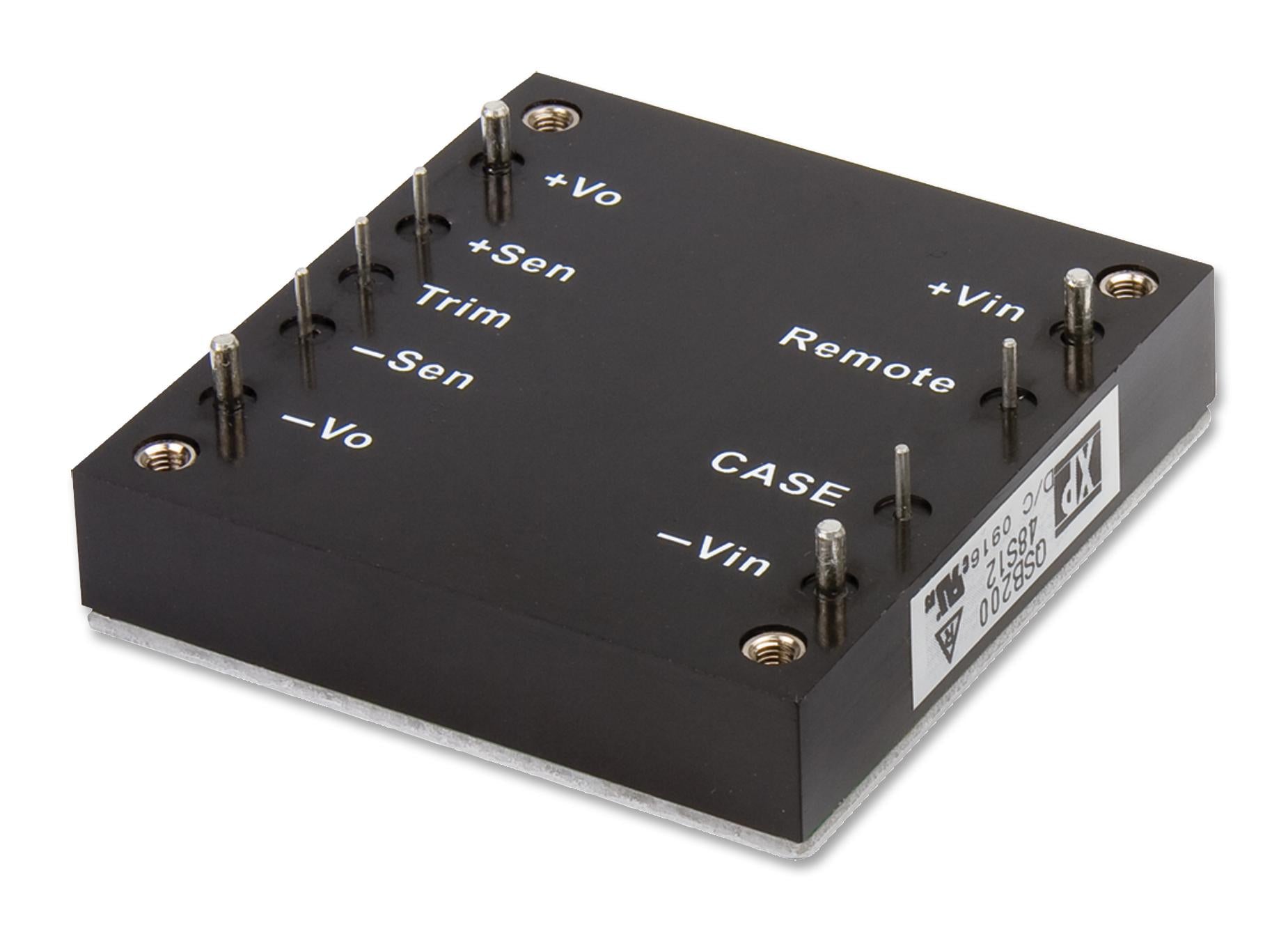 QSB30048S12 DC-DC CONVERTER, 300W, 12V, 25A XP POWER