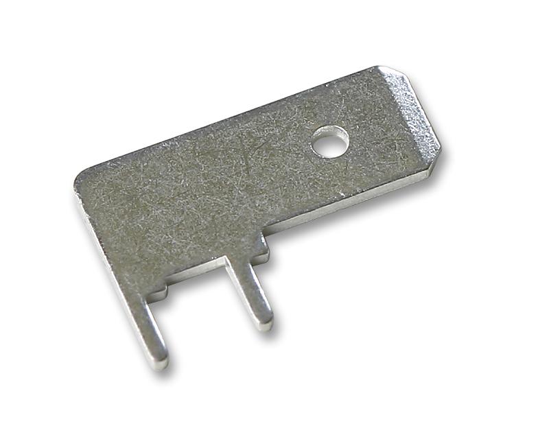 63951-1 PCB TERMINAL, TAB, 90DEG, 0.25IN AMP - TE CONNECTIVITY