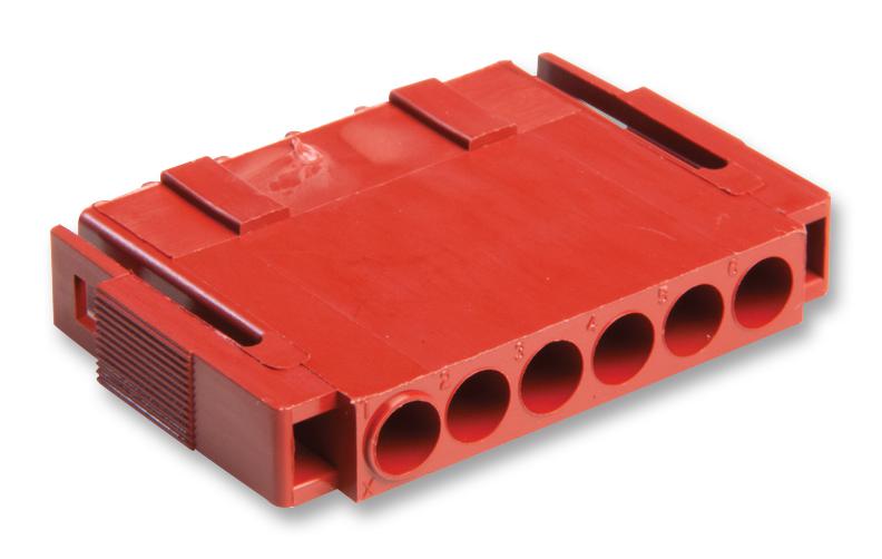 207377-1 PLUG CONN HOUSING, GLASS FILLED NYLON AMP - TE CONNECTIVITY