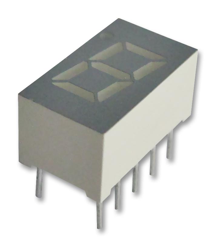 SC32-11GWA DISPLAY, SEVEN SEGMENT, 8MM, GREEN KINGBRIGHT