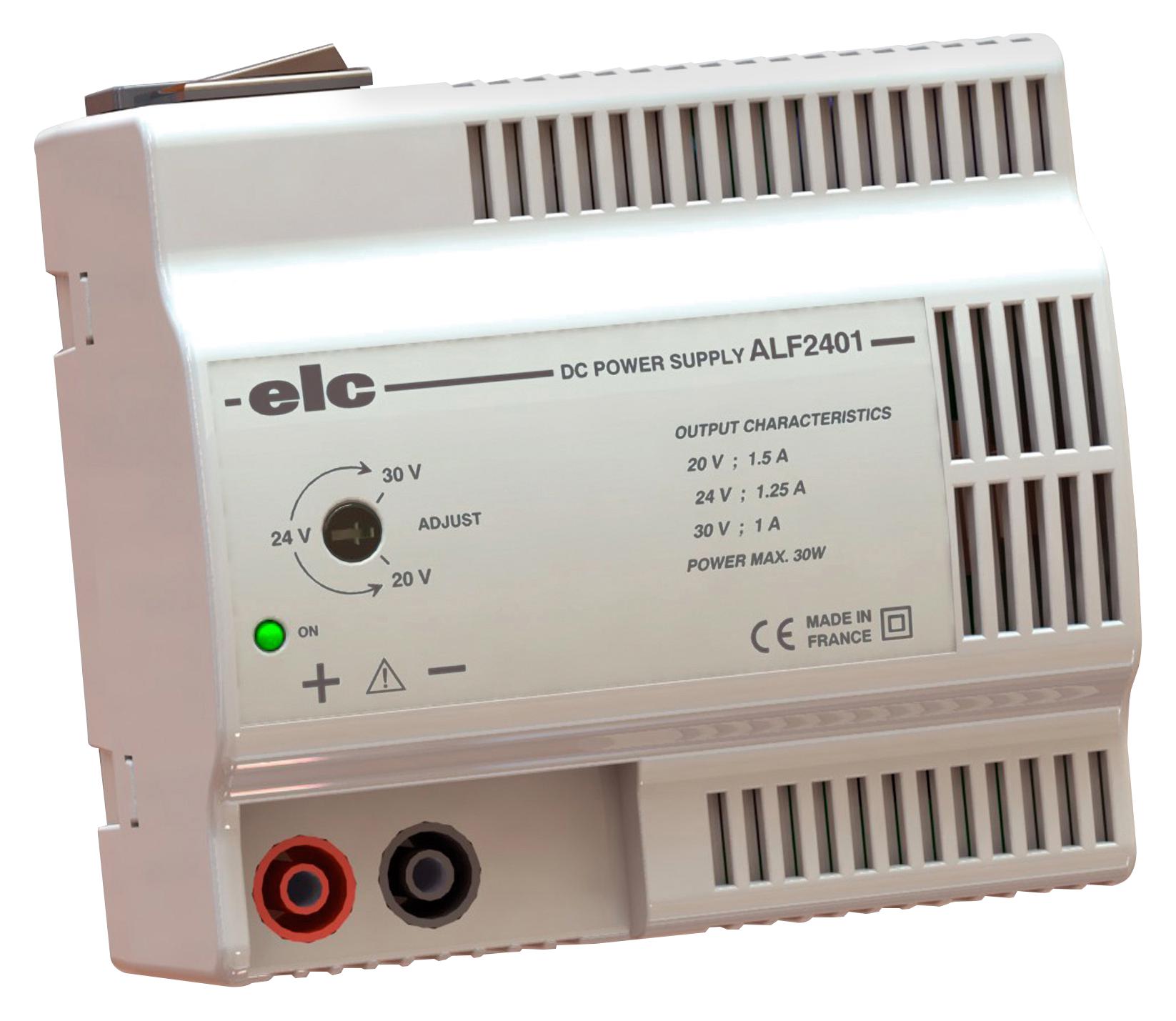 ALF2401 POWER SUPPLY, 1CH, 30V, 1A, ADJUSTABLE ELC