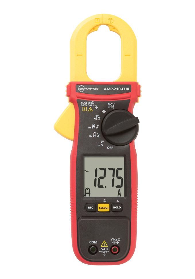 AMP-210-EUR DIGITAL CLAMP METER, 3-5/6 DIGIT, AUTO BEHA-AMPROBE