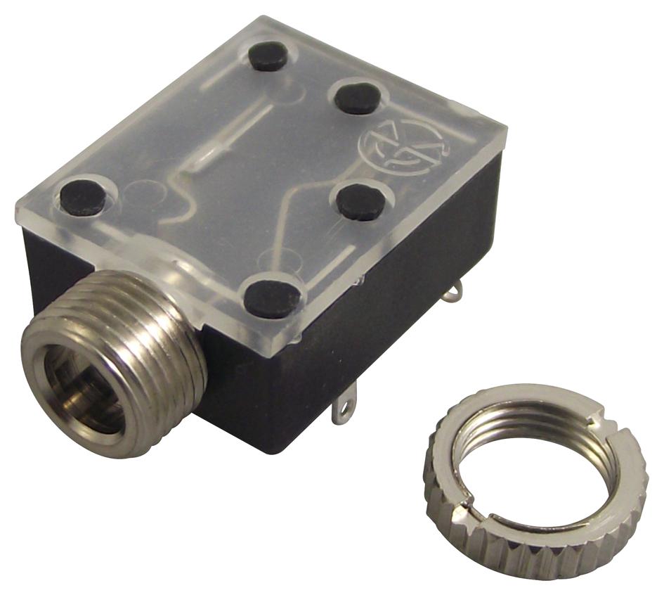 1503 17 STEREO CHASSIS SKT, 3.5MM, 90DEG, 3POS LUMBERG