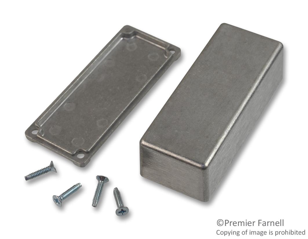 CU123 ENCLOSURE, BOX, ALUMINIUM, NATURAL BUD INDUSTRIES