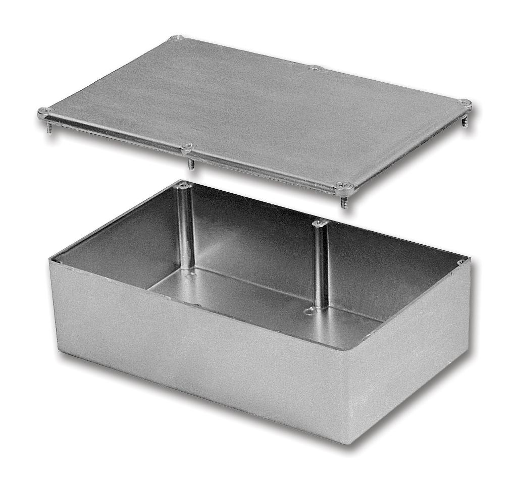 CU470 ENCLOSURE, BOX, ALUMINIUM, NATURAL BUD INDUSTRIES