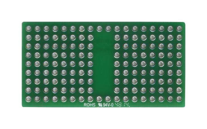 RE942-S2 SOLDERABLE BREADBOARD, 24.76MM X 46.99MM ROTH ELEKTRONIK