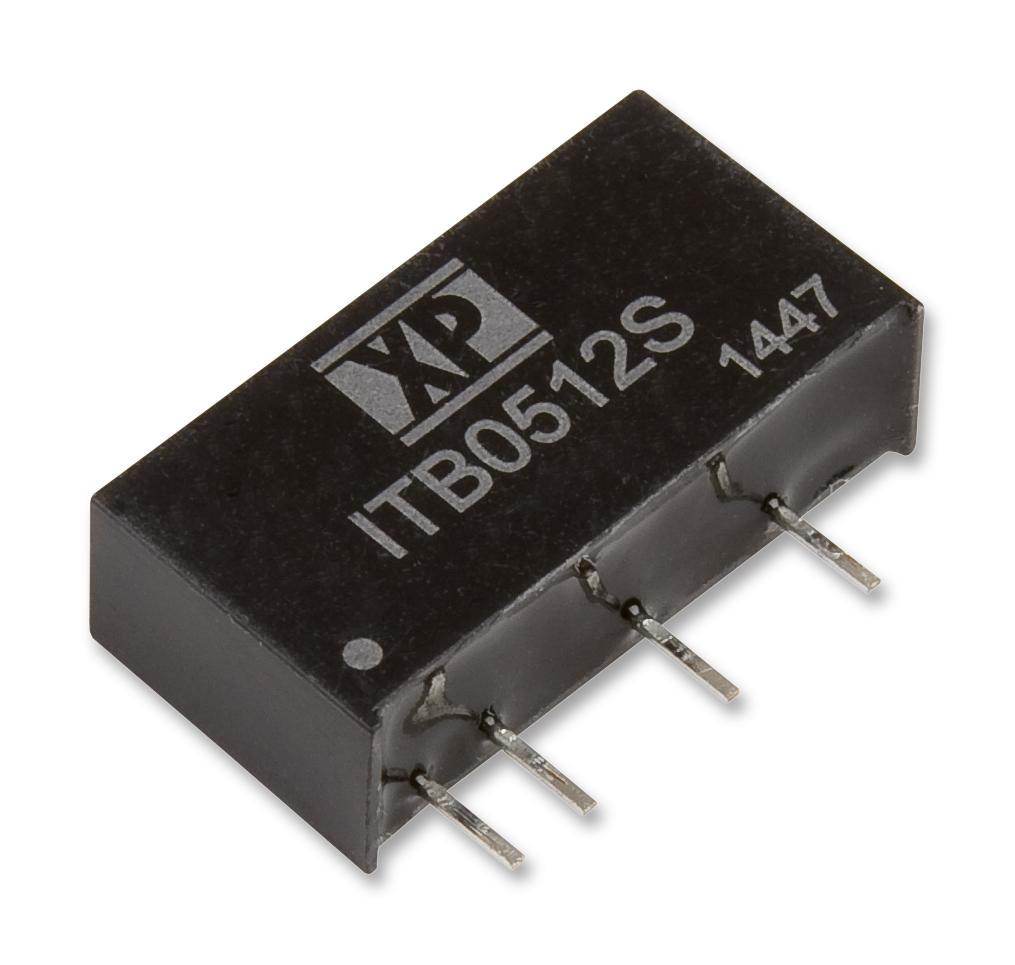 ITB2412S DC-DC CONVERTER, 12V, 0.0833A, SIP XP POWER