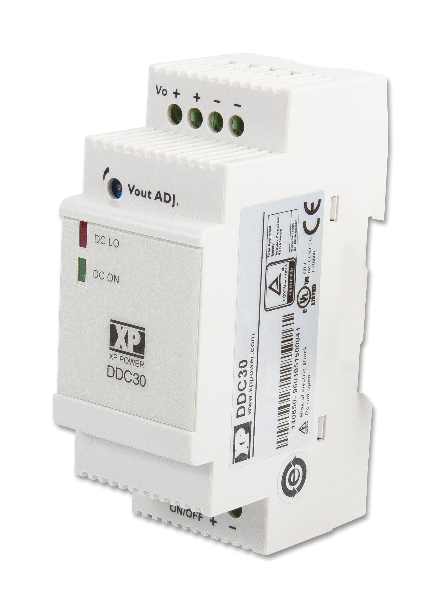 DDC3024S05 DC-DC CONVERTER, 5V, 4.5A XP POWER