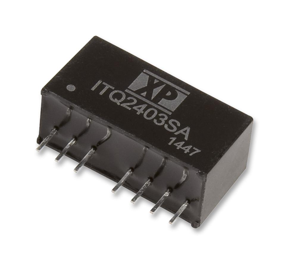 ITQ2424SA DC-DC CONVERTER, 24V, 0.25A, SIP XP POWER