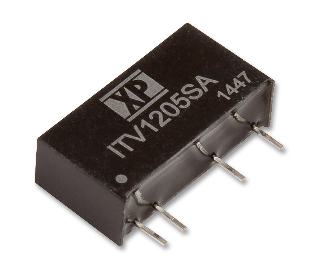 ITV1215S DC-DC CONVERTER, 2 O/P, 1W, SIP XP POWER