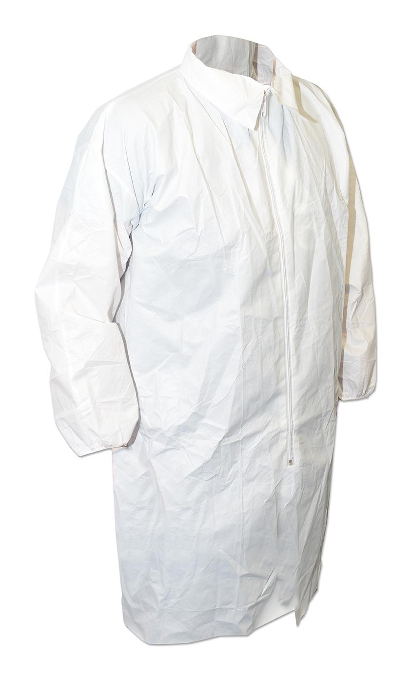 600-5002 CLEAN ROOM DISPOSABLE LAB COAT, MEDIUM INTEGRITY