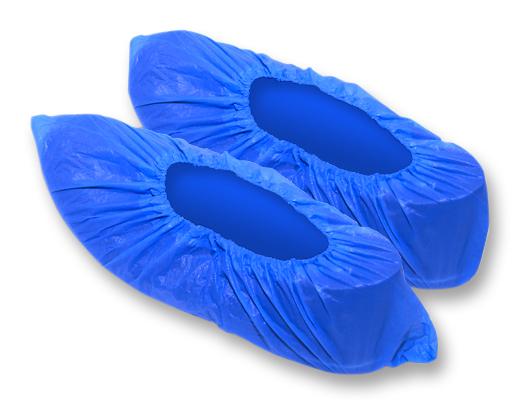 600-5050 CLEAN ROOM OVERSHOES, 356MM, BLUE,PK2000 INTEGRITY