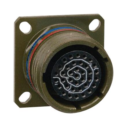 D38999/20KF32SA CIRCULAR CONNECTOR, RCPT, 19-32, FLANGE AMPHENOL AEROSPACE