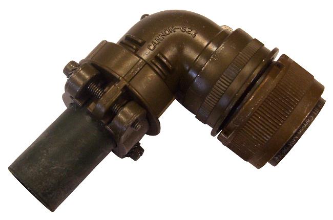 MS3108E20-19P CIRCULAR CONNECTOR, PLUG, 20-19, CABLE ITT CANNON