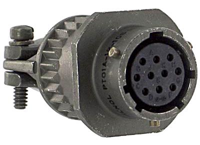 KPT01J20-41SW CIRCULAR CONNECTOR, RCPT, 20-41, CABLE ITT CANNON