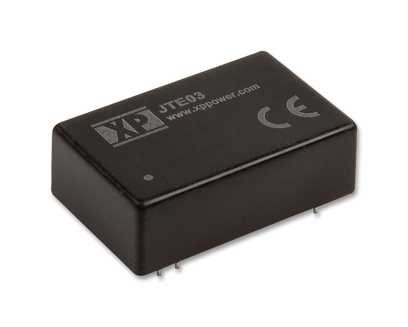 JTE0348D12-H DC-DC CONVERTER, 2 O/P, 3W, DIP XP POWER
