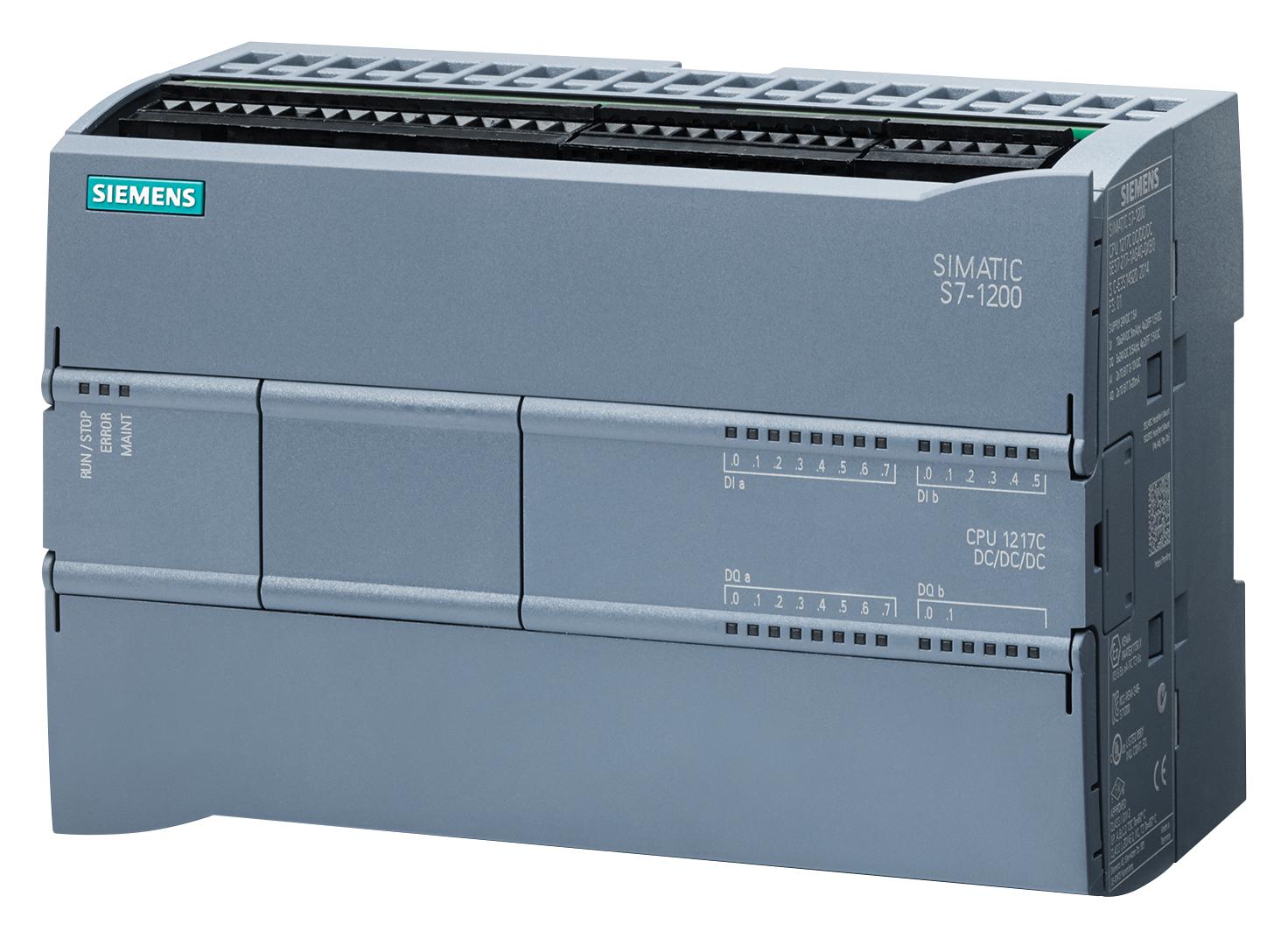 6ES7217-1AG40-0XB0 CPU, SIMATIC S7, 16I/P, 12O/P, 24V SIEMENS