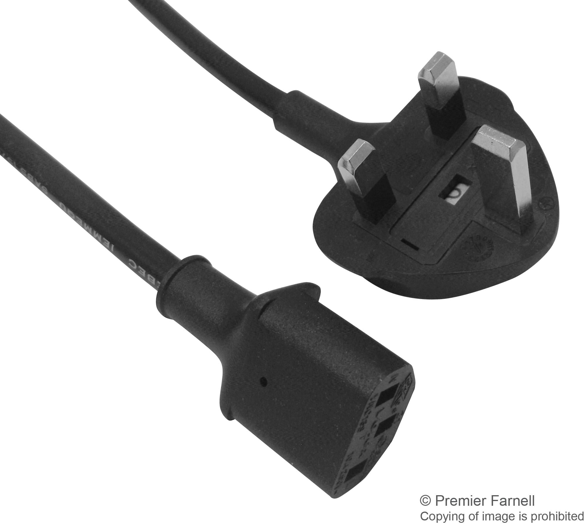 GW-151638 POWER CORD, UK PLUG-IEC 60320 C13, 2.5M MULTICOMP PRO