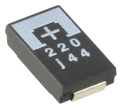 6TAB47M CAP, 47µF, 6.3V, 20% PANASONIC