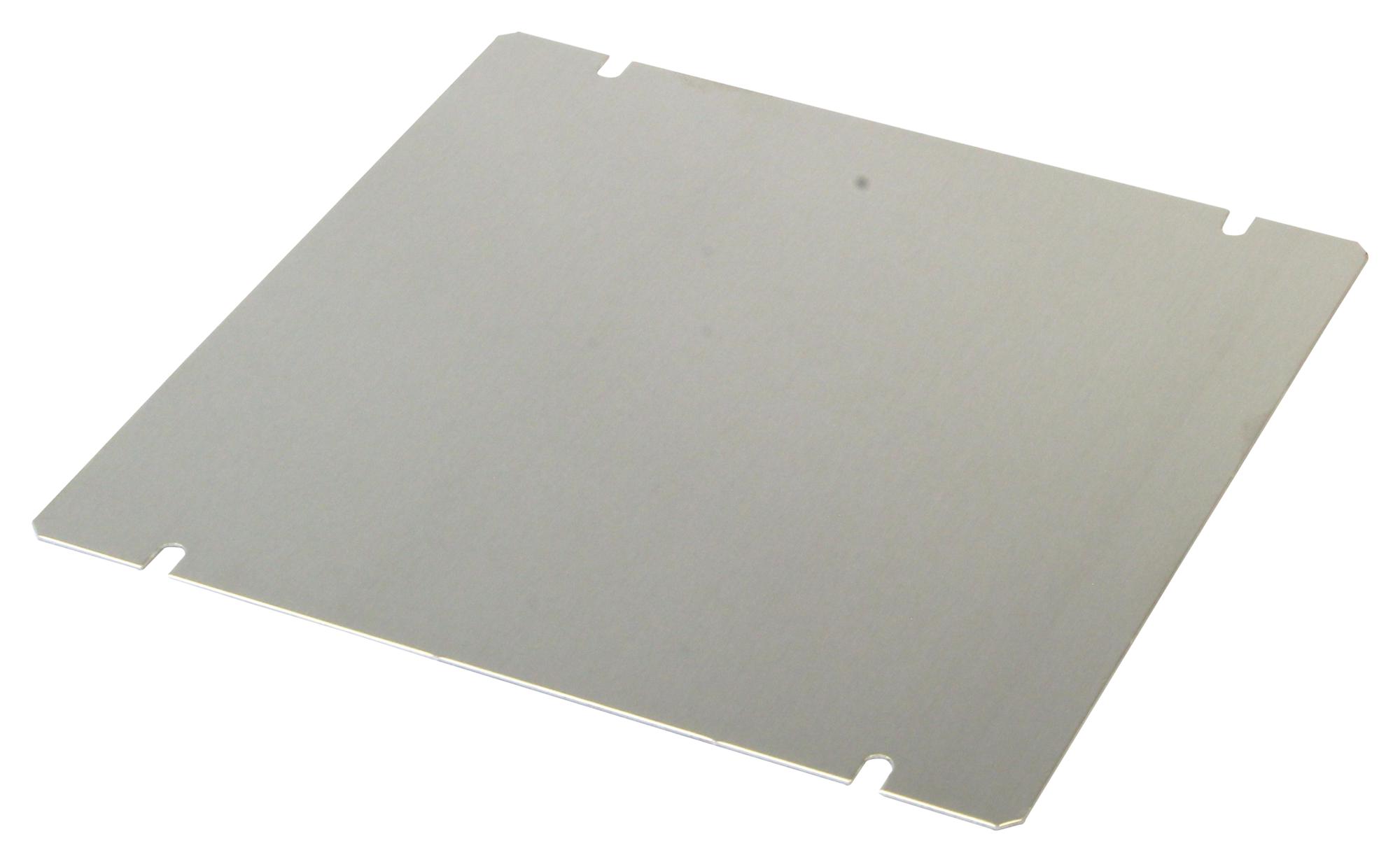 1434-77 BOTTOM PLATE, 7"X7", ALUMINIUM HAMMOND