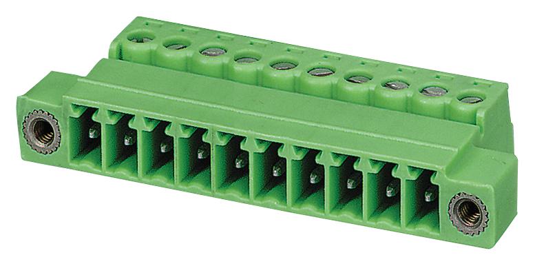 IMC 1,5/ 2-STGF-3,81 TERMINAL BLOCK, PLUGGABLE, 2POS, 16AWG PHOENIX CONTACT