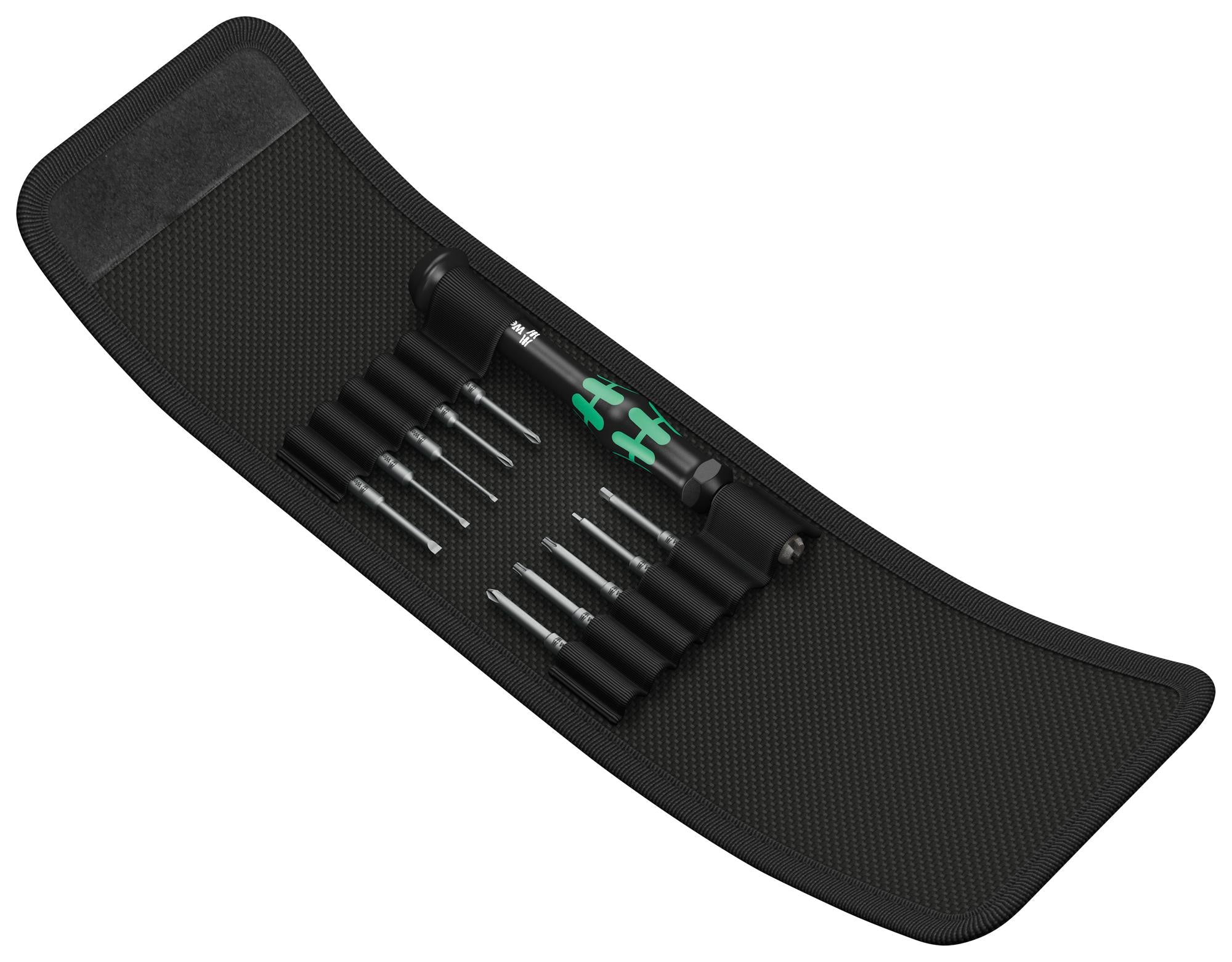 KRAFTFORM KOMPAKT MICRO/11 MICRO SCREWDRIVING SET, 44MM BIT, 11PCS WERA