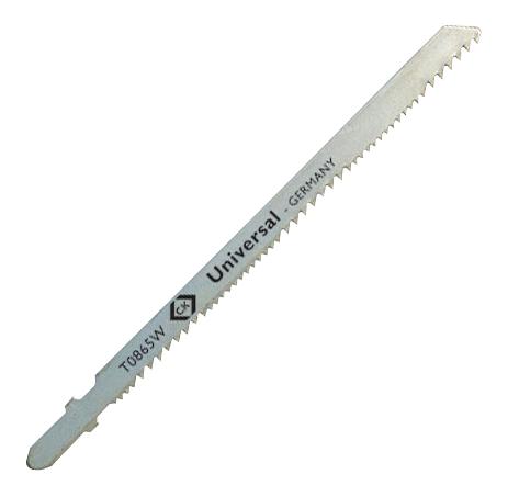 T0865W BLADE, JIGSAW UNIVERSAL, 110MM, 5PCS CK TOOLS
