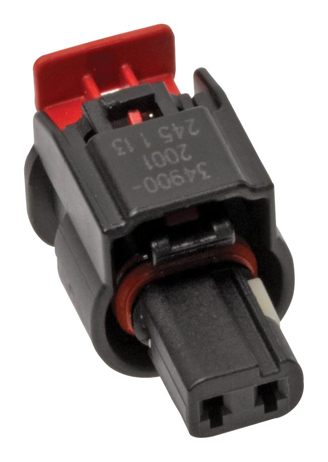 34900-2121 AUTOMOTIVE CONN HOUSING, RCPT, 2WAYS MOLEX