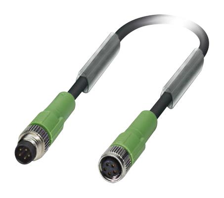 SAC-5P-M 8MSB/ 0,6-115/M 8FSB SENSOR CORD, 5P, M8 PLUG-RCPT, 0.6M PHOENIX CONTACT