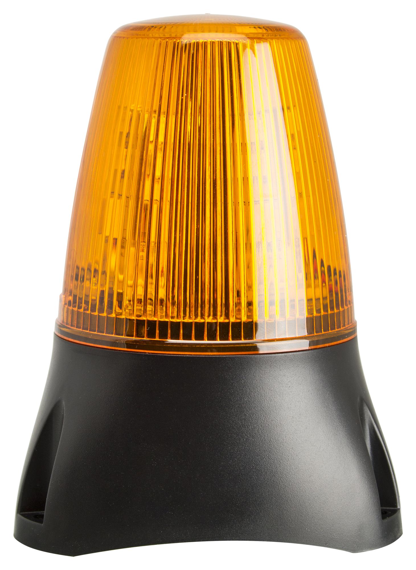 LEDA100-05-01 AUDIO & VISUAL SIGNAL IND, 80DB, AMBER MOFLASH SIGNALLING