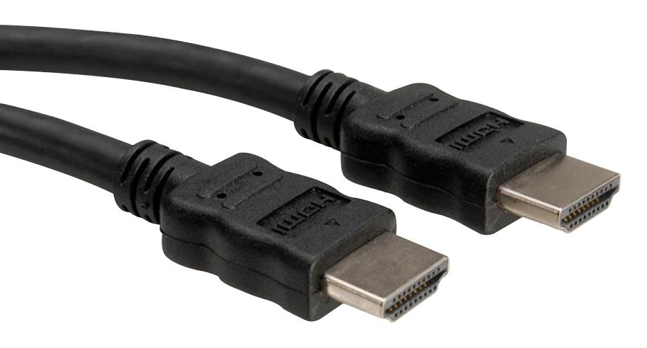 11.04.5736 AUDIO/VIDEO CABLE, HDMI A PLUG, 7.5M ROLINE