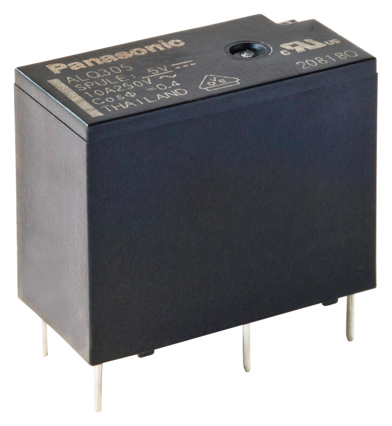 ALQ309S POWER RELAY, SPST, 9VDC, 10A, THT PANASONIC